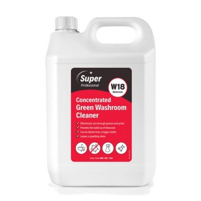 W18 Concentrated Green Washroom Cleaner (2x5L)